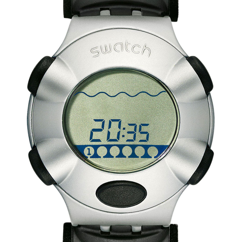 Swatch Irony .Beat Virtual Wave Velcro YQS1003L