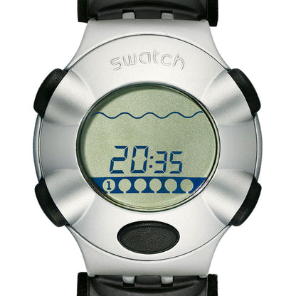 Swatch Irony .Beat Virtual Wave Velcro YQS1003L