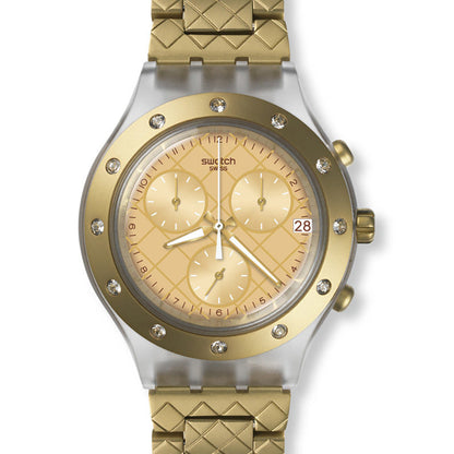 Swatch Irony Diaphane Chrono Waffelraffel SVCK4082AG