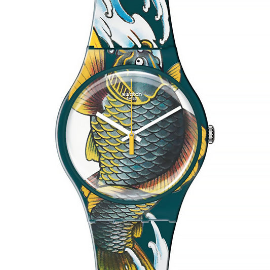 Swatch New Gent WAVED KOI SUOZ152