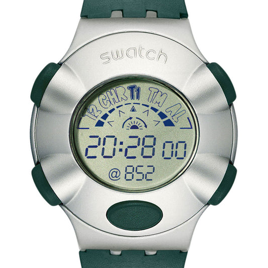Swatch Irony .Beat Webstream Green YQS1001