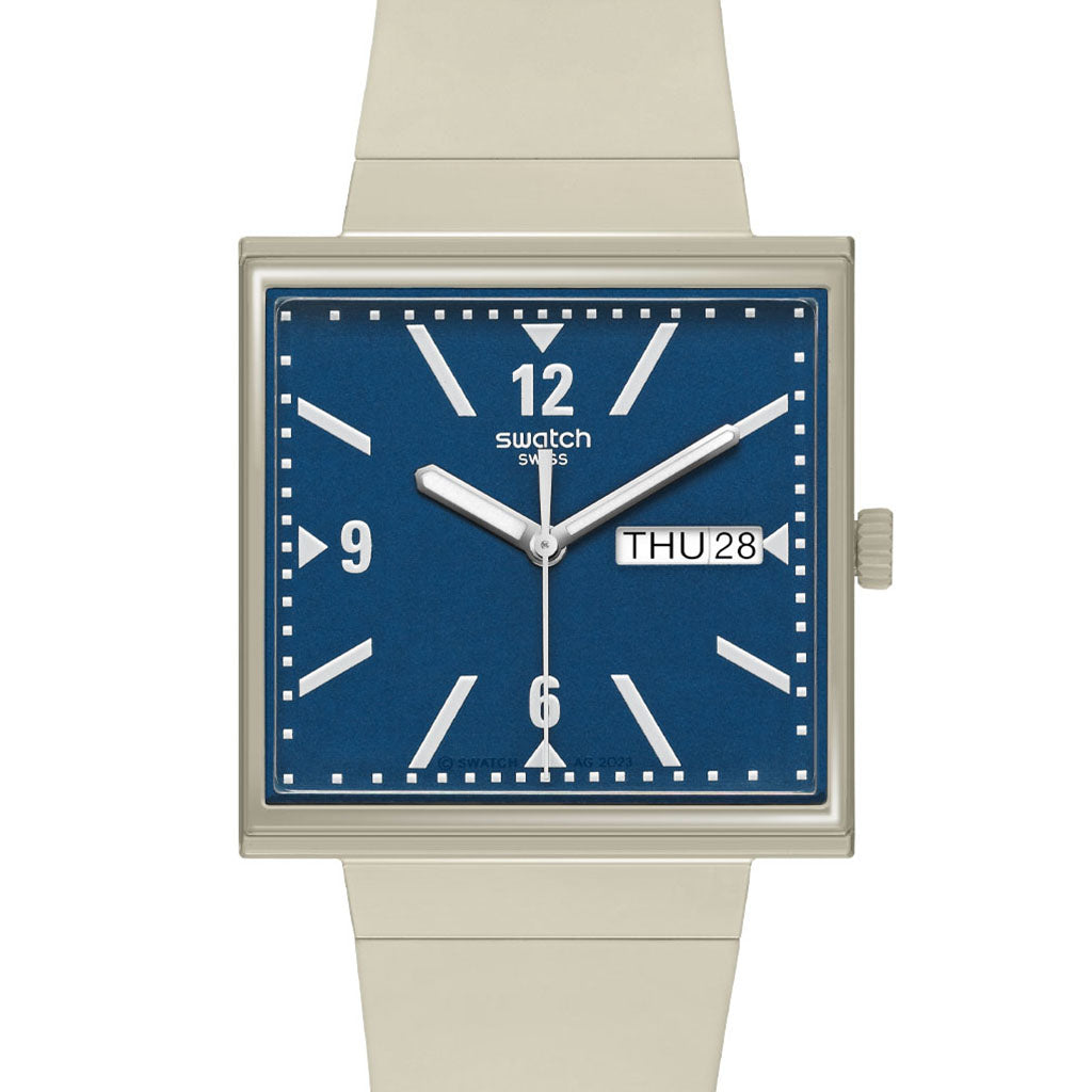 Swatch Gent Square What If Beige SO34T700