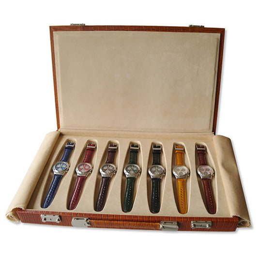 Swatch Irony Chrono Special WHEELING VENDOME LEATHER BOX VendPack1