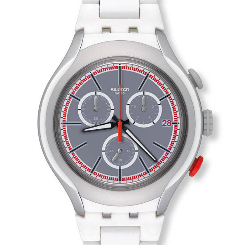 Swatch Irony XLite Chrono WHITE ATTACK YYS4019AG