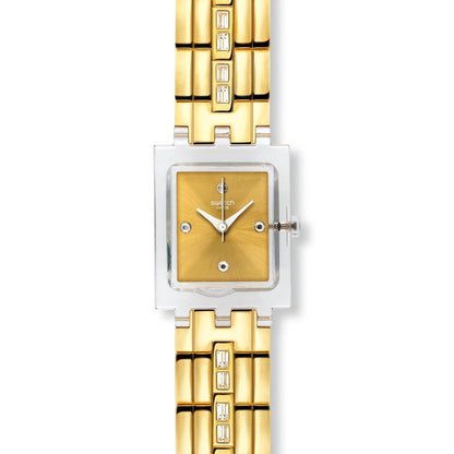 Swatch Square White Barrette SUBK151G