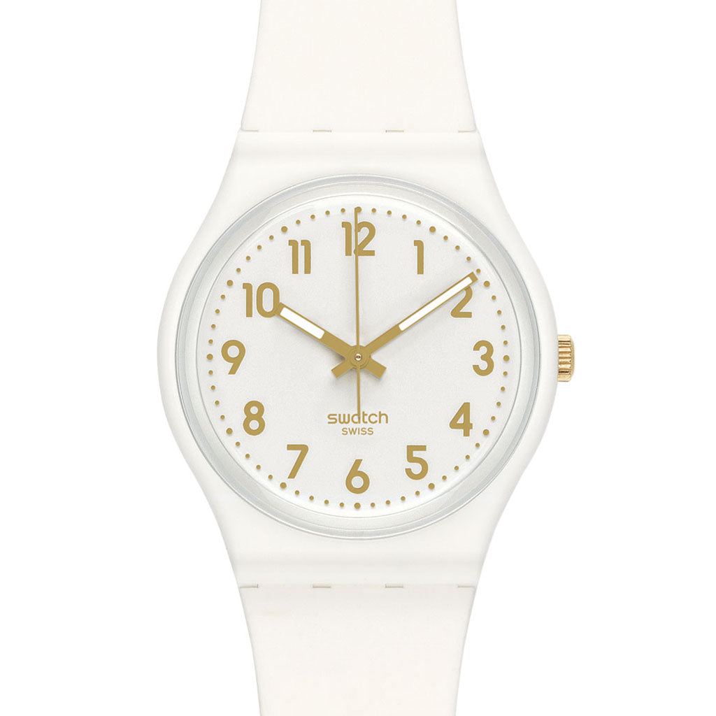 Swatch Gent White Bishop GW164