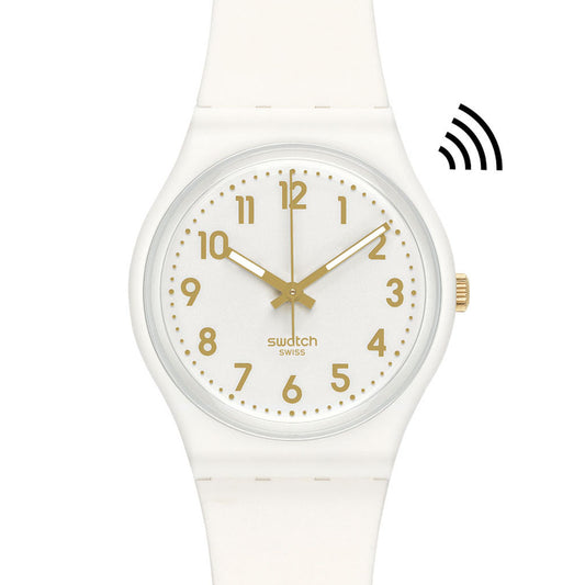Swatch Gent Biosourced WHITE BISHOP PAY! SO28W111-5300