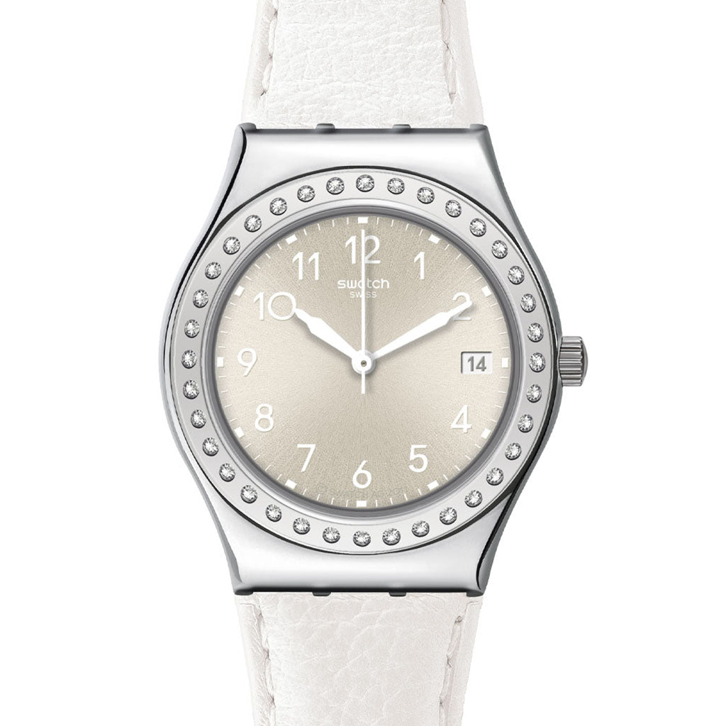 Swatch Irony Medium WHITE FAN YLS448