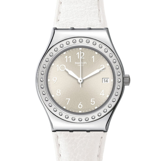 Swatch Irony Medium WHITE FAN YLS448