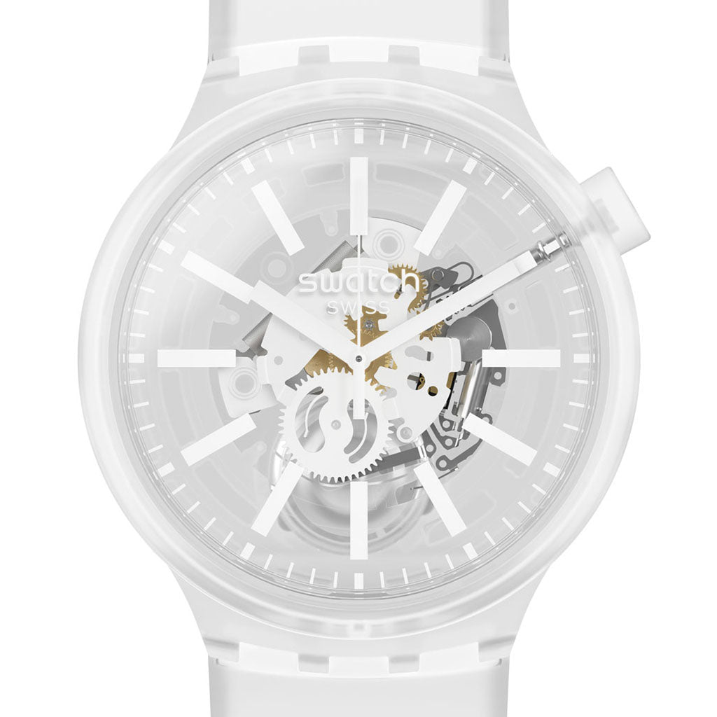 Swatch Big Bold Whiteinjelly SO27E106