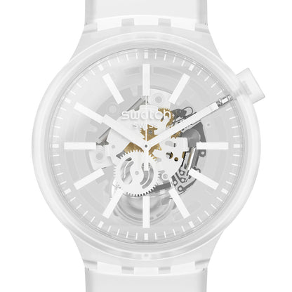 Swatch Big Bold Whiteinjelly SO27E106