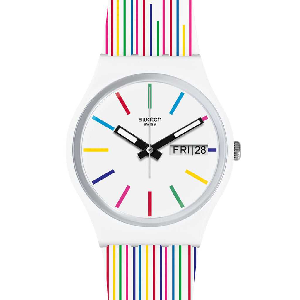 Swatch Gent White Samba GW712
