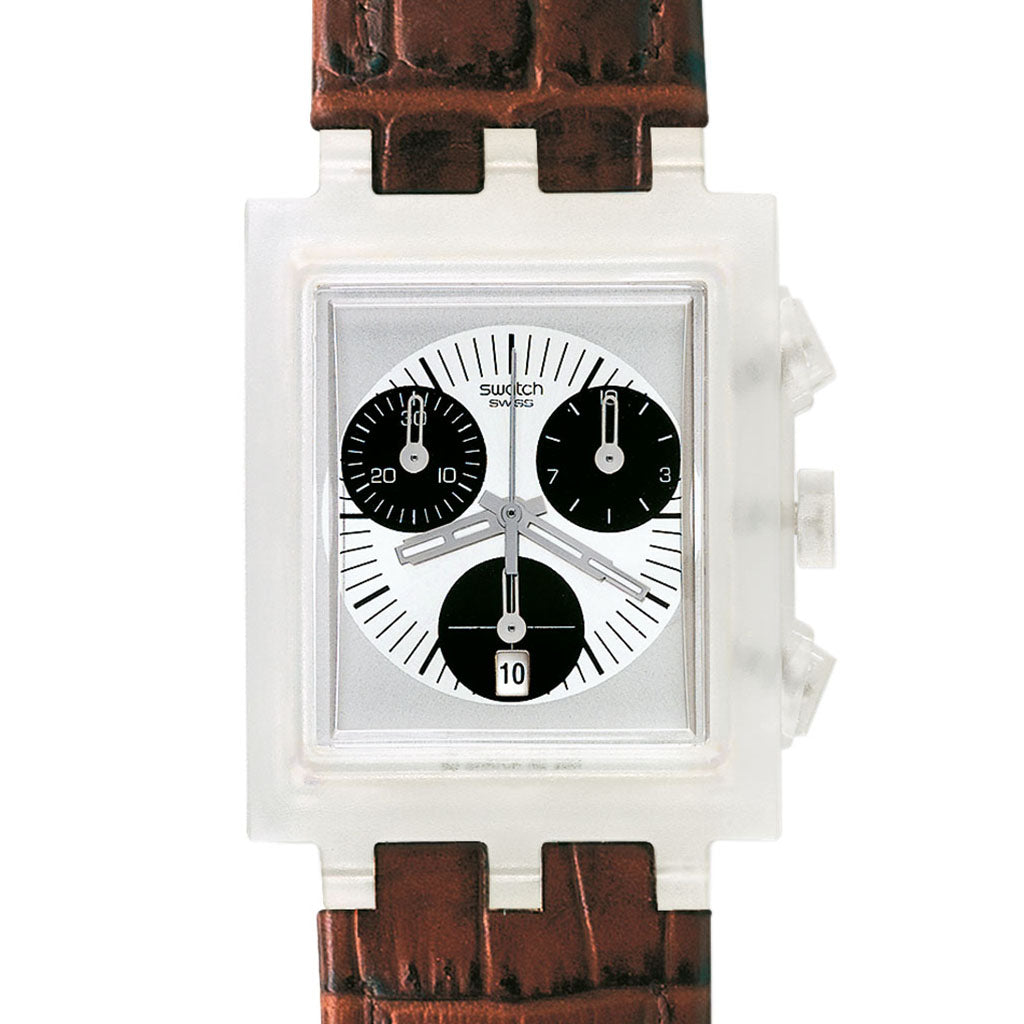 Swatch square Chrono Whitesunday SUEK400C