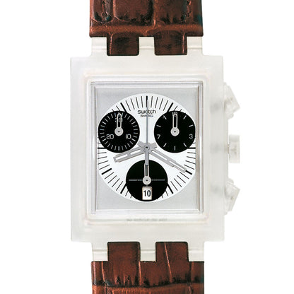Swatch square Chrono Whitesunday SUEK400C