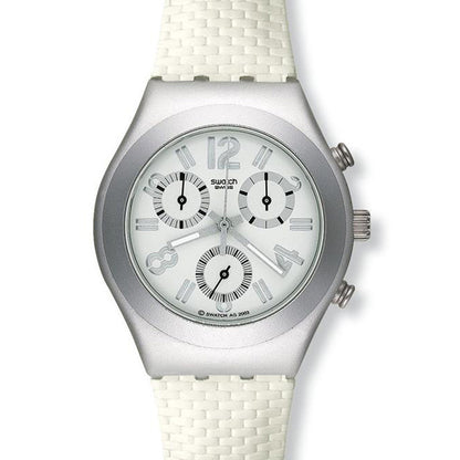 Swatch Irony Midi Chrono Whitewashed YMS1007