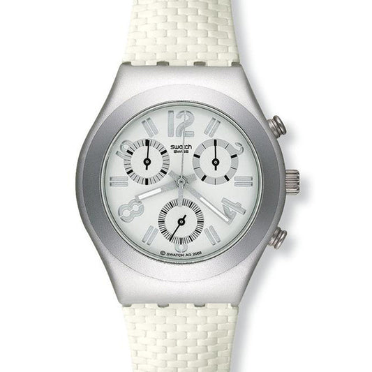 Swatch Irony Midi Chrono Whitewashed YMS1007