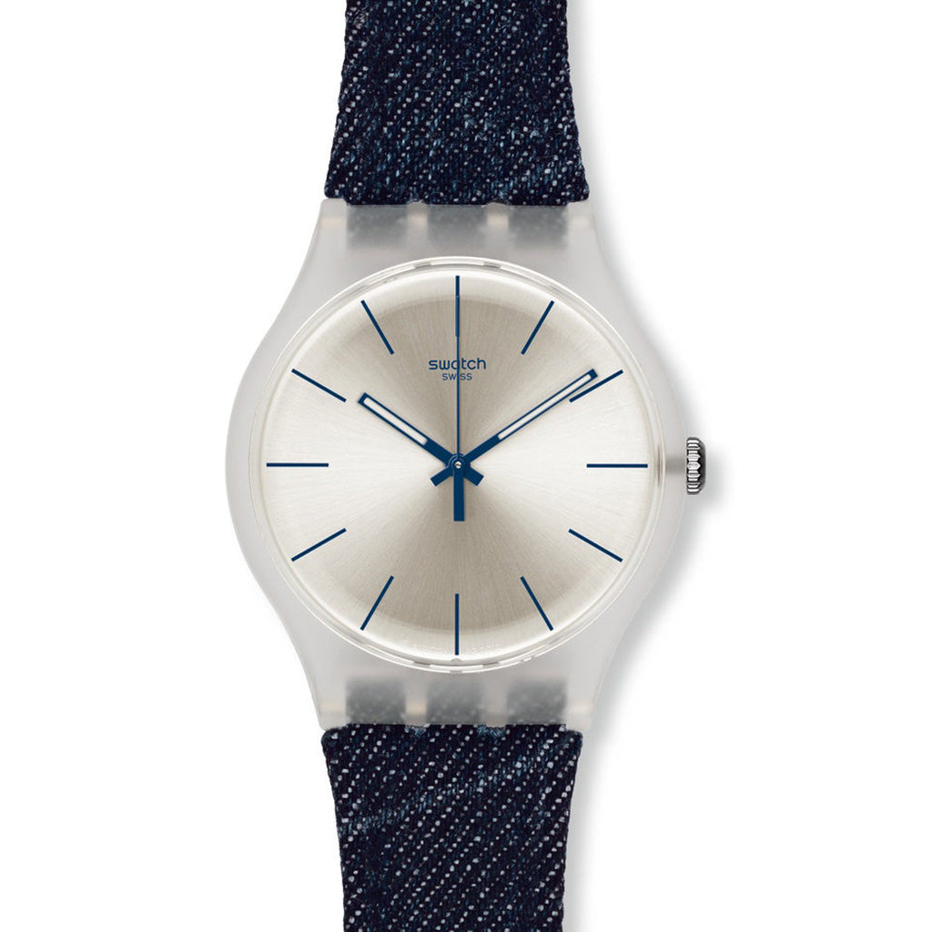 Swatch New Gent White Washed Out SUOK103