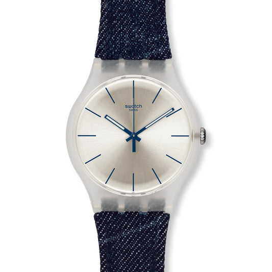 Swatch New Gent White Washed Out SUOK103