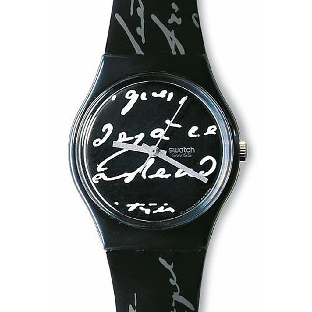 Swatch Gent WHITE WRITING GB165
