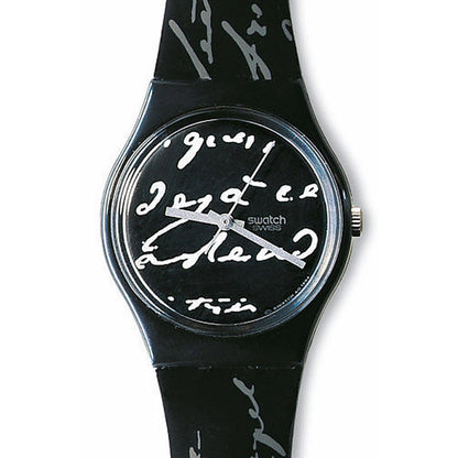 Swatch Gent WHITE WRITING GB165