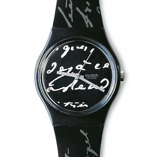Swatch Gent WHITE WRITING GB165