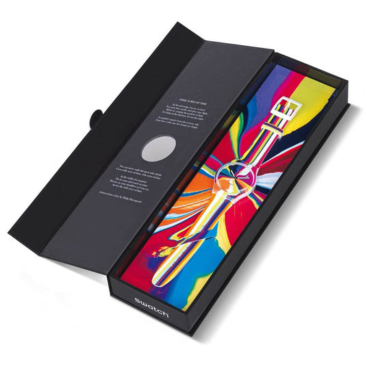 Swatch New Gent Special WIDE ACRES OF TIME by Ian Davenport SUOZ269S