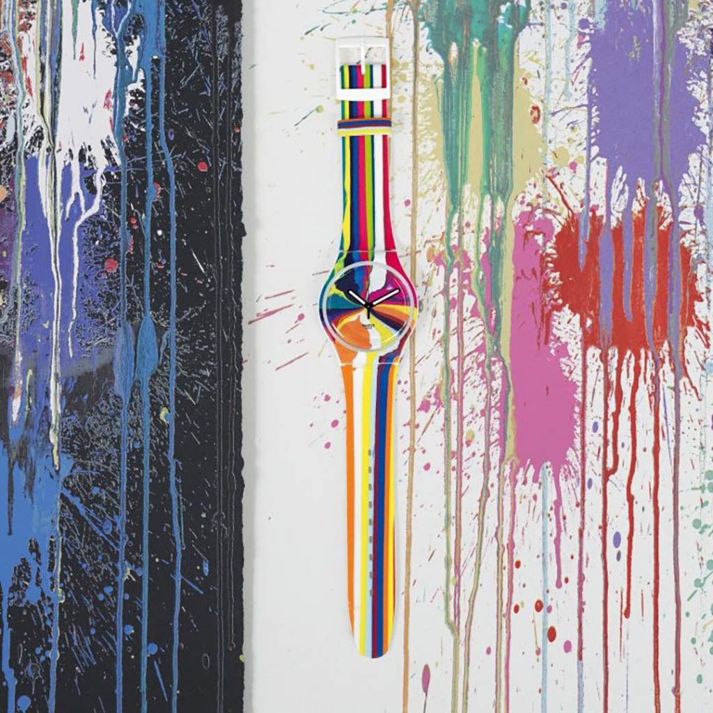 WIDE ACRES OF TIME by Ian Davenport