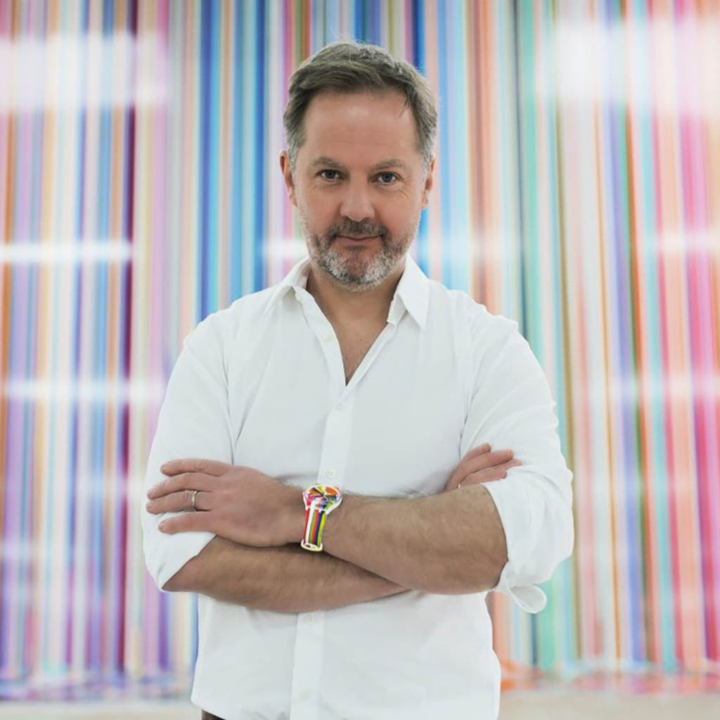 WIDE ACRES OF TIME by Ian Davenport