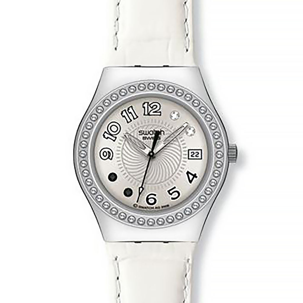 Swatch Irony Mesium Diamonds are forever YLS434