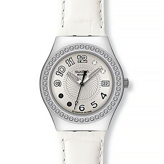 Swatch Irony Mesium Diamonds are forever YLS434