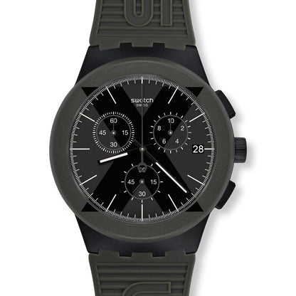 Swatch Chrono Plastic X-District Green SUSB414