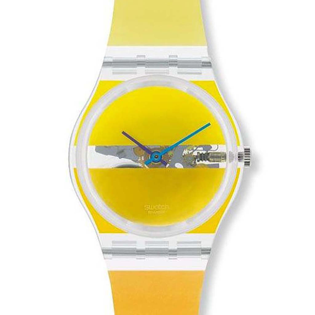 Swatch Gent Yellow Painted Time GK380