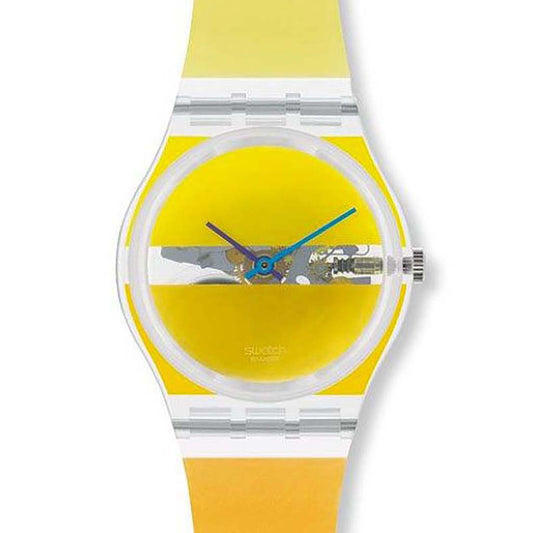 Swatch Gent Yellow Painted Time GK380