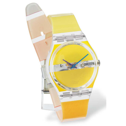 YELLOW PAINTED TIME