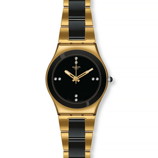 Swatch Irony Big CHARCOAL MEDAL ROSE YGG704G