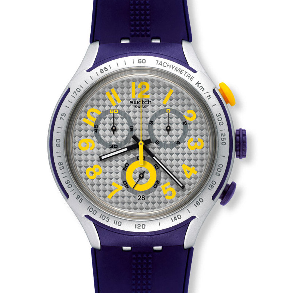 Swatch Irony XLite Chrono Yellow Pusher YYS4014