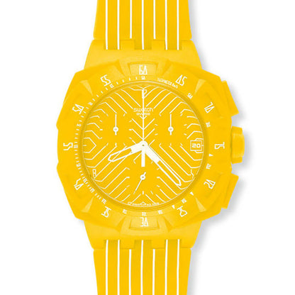 Swatch New Chrono Yellow Run SUIJ400