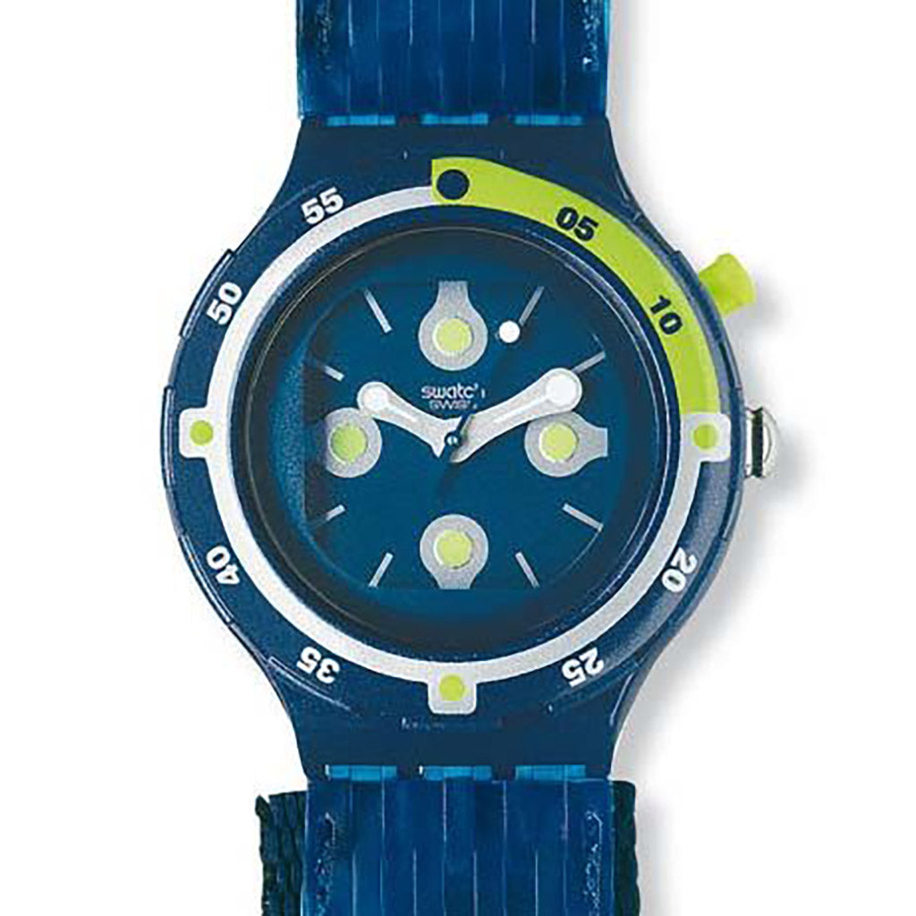 Swatch Scuba 200 Yellow Spot SDN906