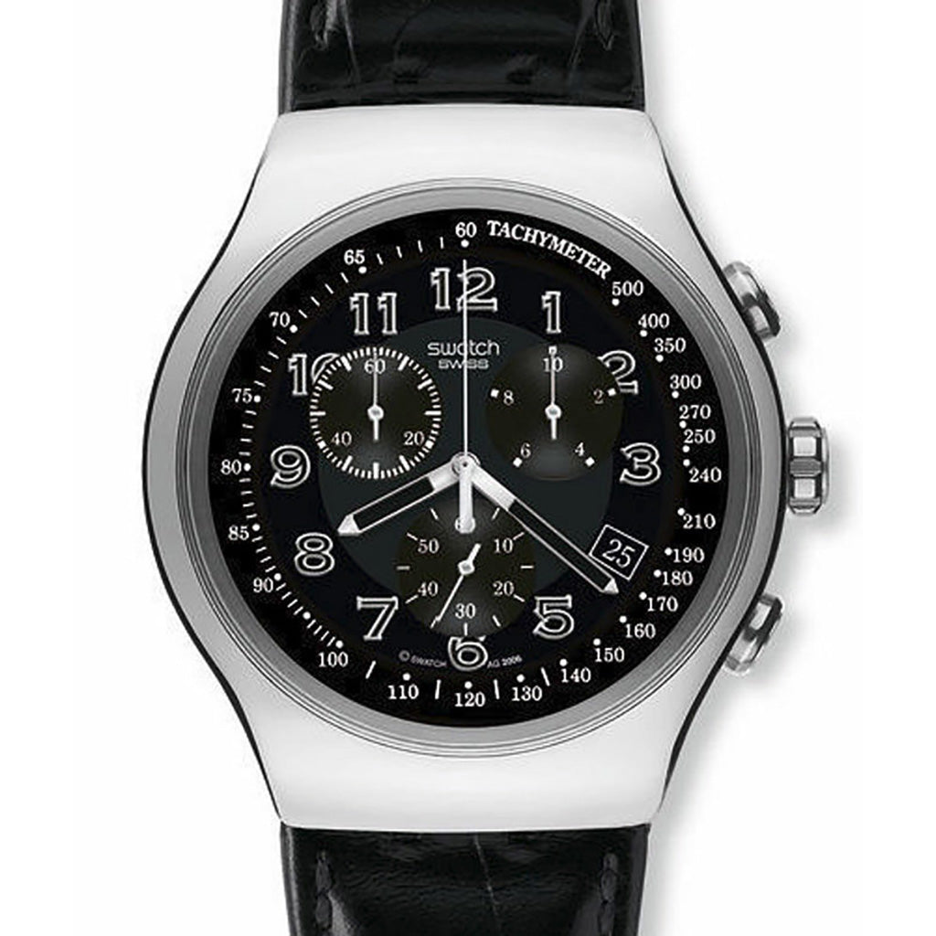 Swatch Irony The Chrono Your Turn Black YOS440