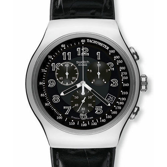Swatch Irony The Chrono Your Turn Black YOS440