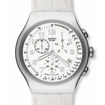 Swatch Irony The Chrono Your Turn White YOS439