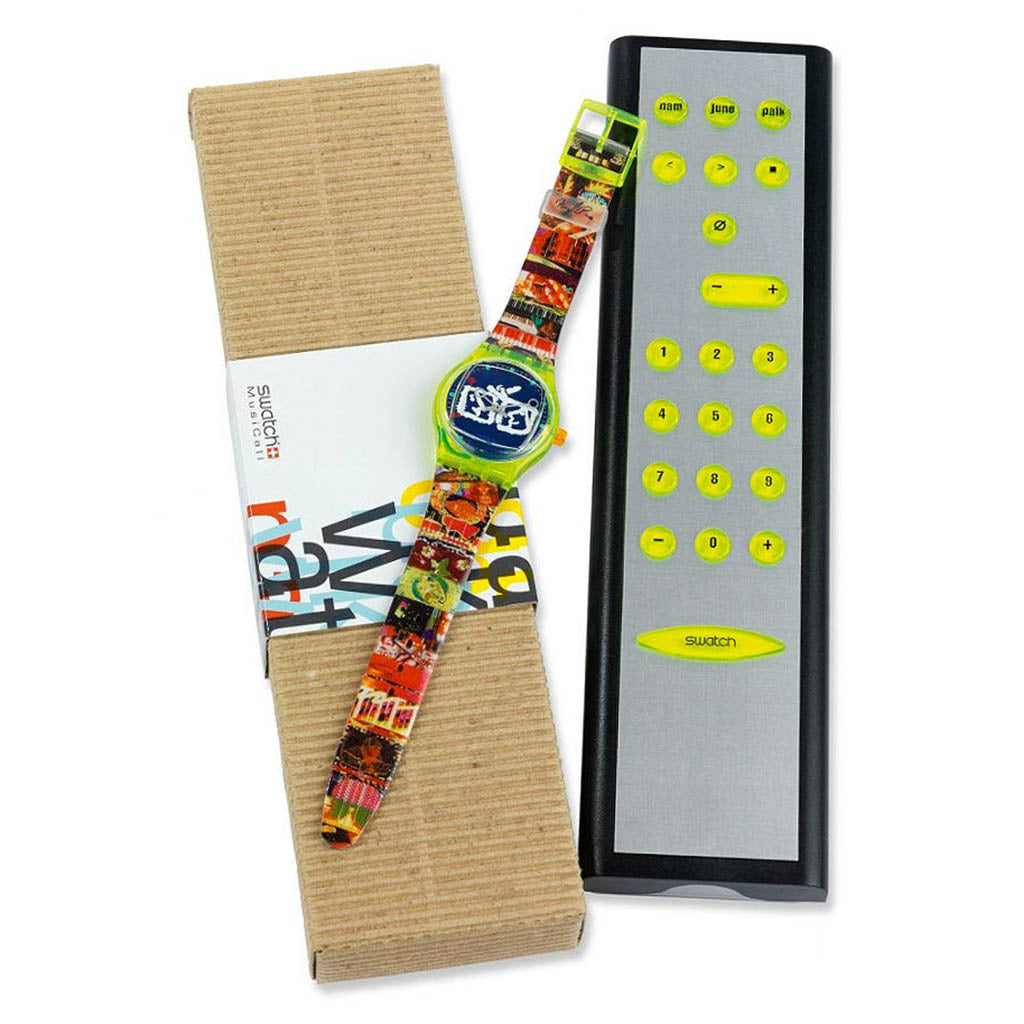 Swatch Musicall Special ZAPPING - NAM JUNE PAIK SLZ104
