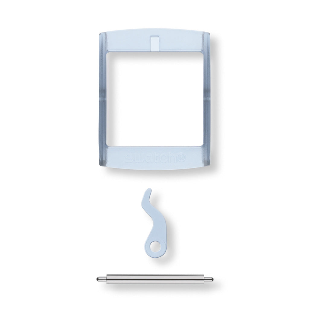 BCL-SET NEW GENT TRANSPARENT LIGHT BLUE