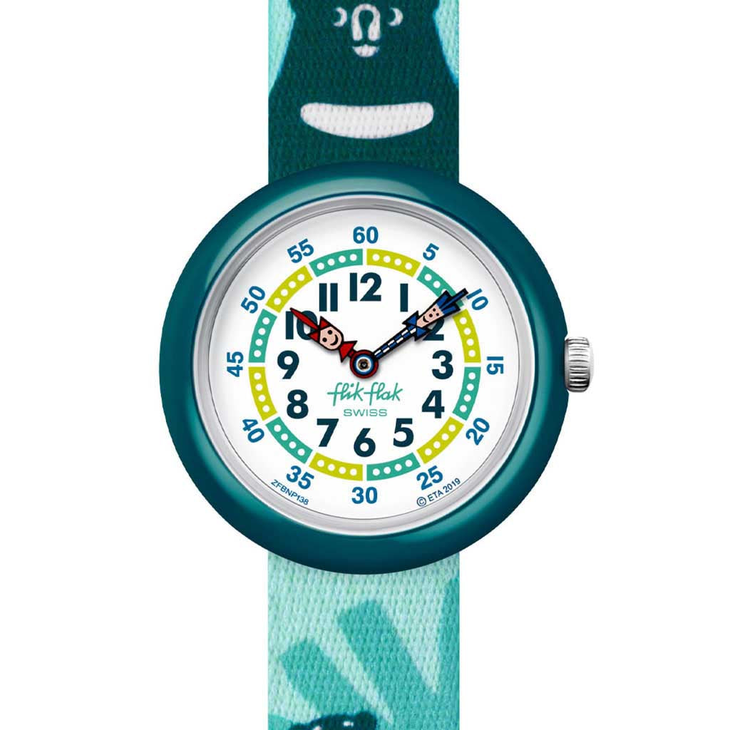 Flik Flak Lernuhr Beary Cute FBNP138C