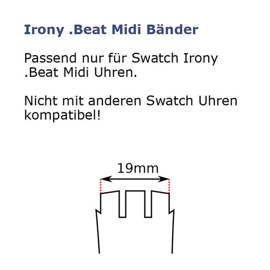 Swatch Ersatzband MOONRAKER AYKA4000