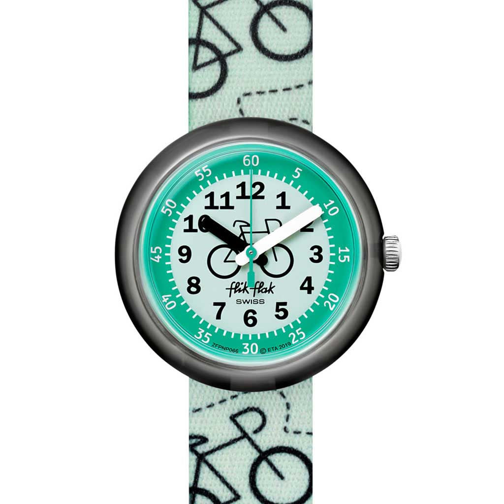 Flik Flak Kinderuhr Bikeway ZFPNP066