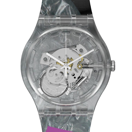 Swatch New Gent BLACK FRIDAY BUBBLES IV SUOK137-019