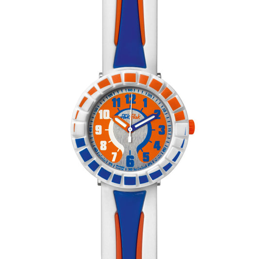 Swatch Flik Flak ALL AROUND BLUE & ORANGE ZFCSP009