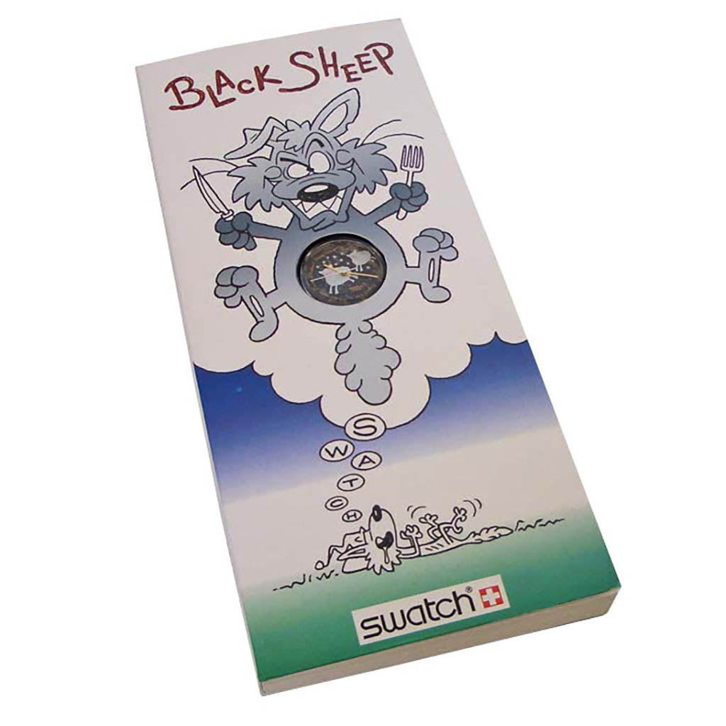 Swatch Gent Special Black Sheep Comic Book GN150Pack