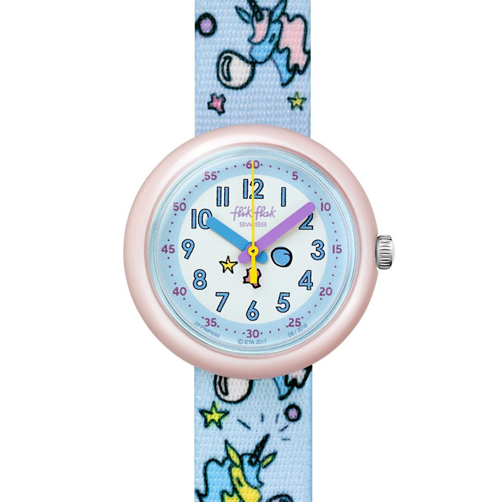Flik Flak Kinderuhr Bubblicorn FPNP030